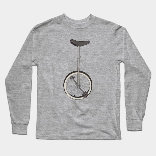 Monocycle Long Sleeve T-Shirt by DiegoCarvalho